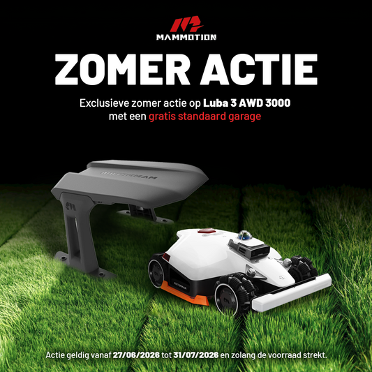 Mammotion LUBA 3 AWD 3000 met garage